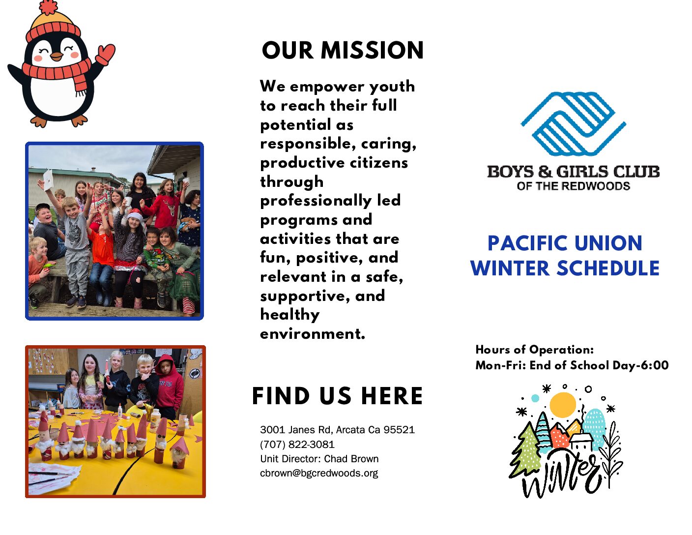 Pacific Union Winter 2025 Brochure