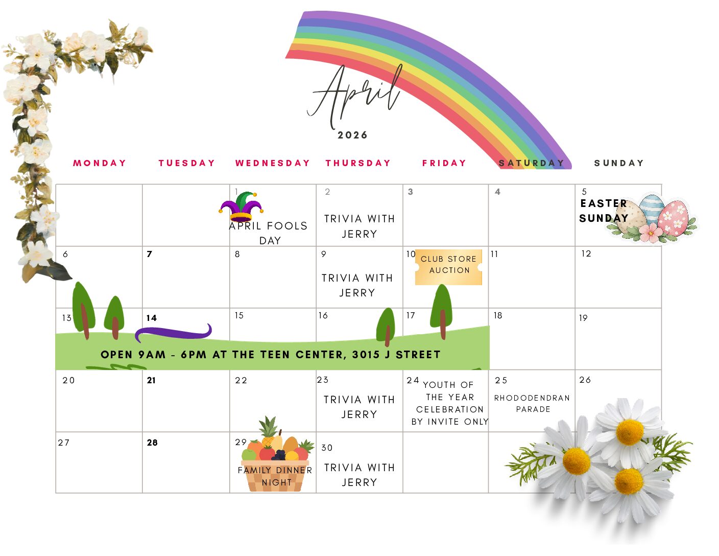 February Calendar