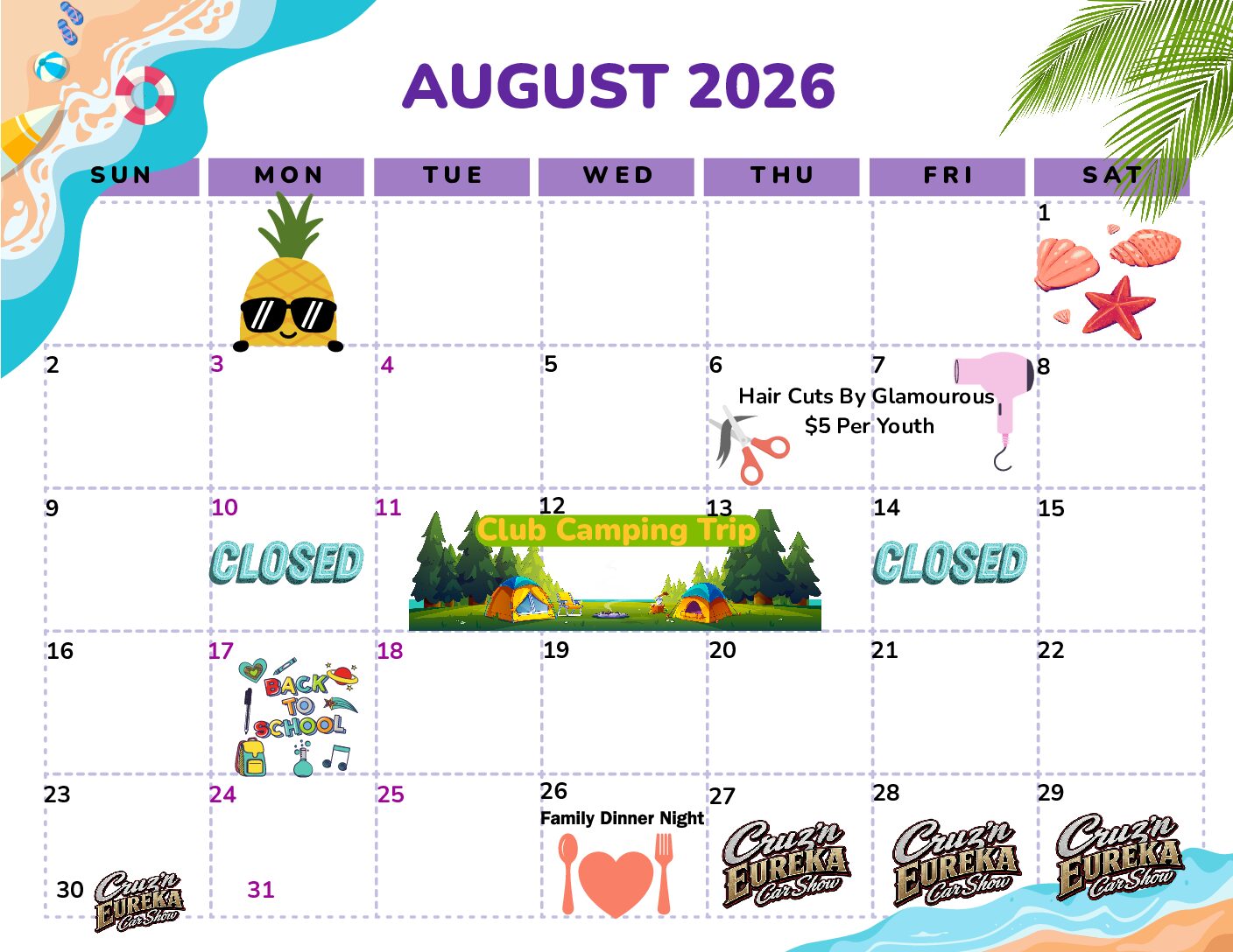 February Calendar